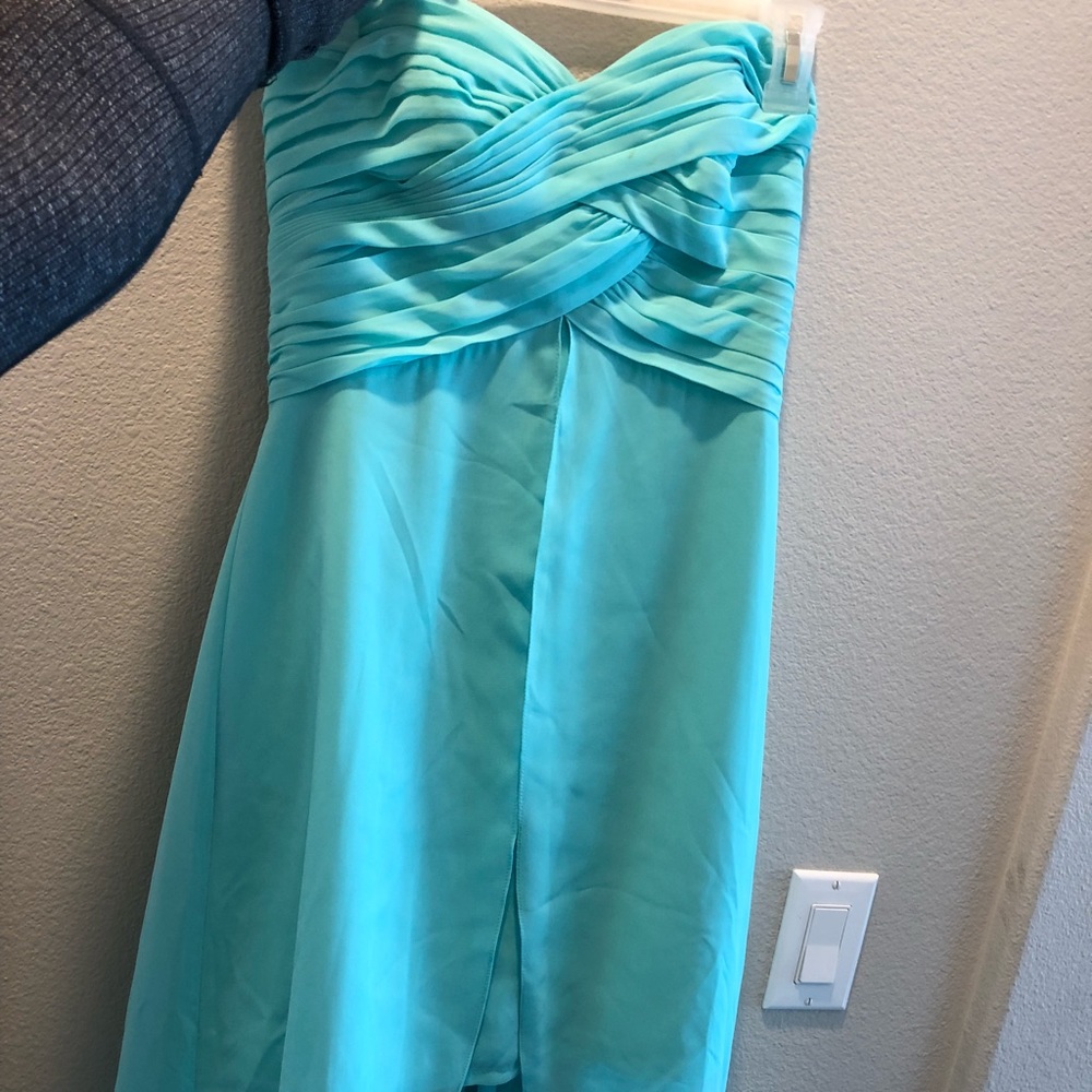 High low bridesmaid dress